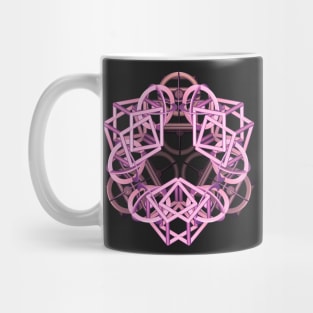 Geometry in Pink Mug